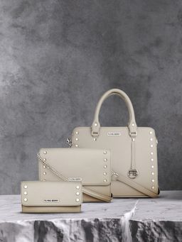 FLYING BERRY - Womens Grey Hand Bag Combo Pack of 3